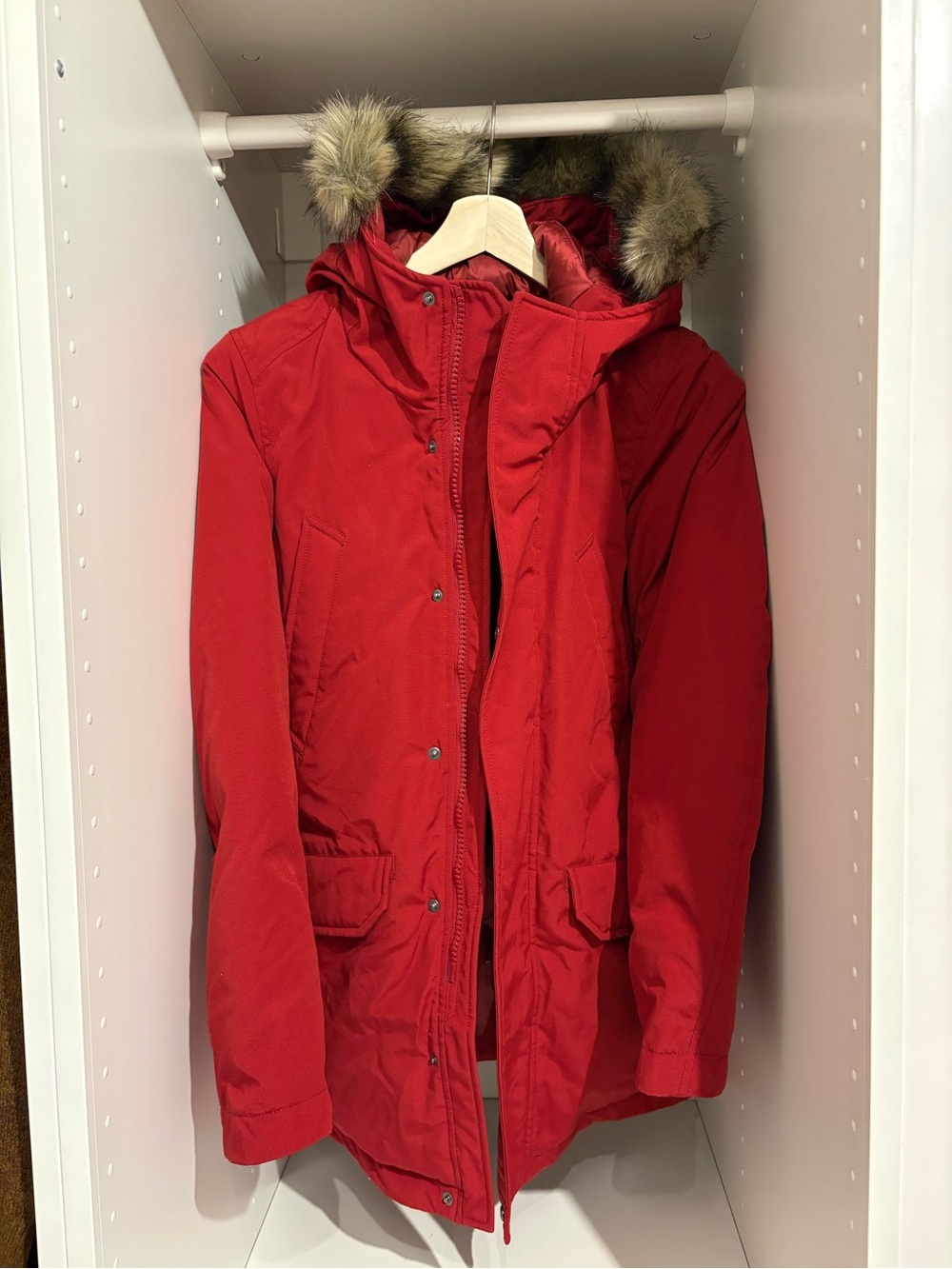 Uniqlo Red Down Jacket - Women’s XXS